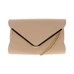 Evening clutch/shoulder bag with removable straps